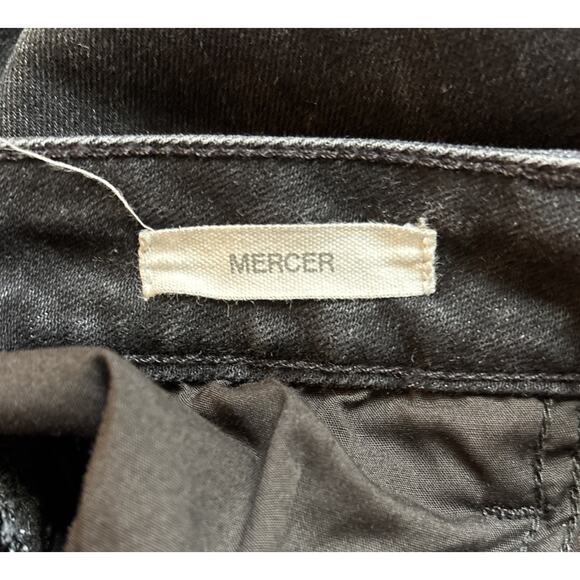 Lafayette 148 Mercer Skinny Jeans Women's 31 Washed Onyx Black Stretch Ankle - Picture 12 of 13